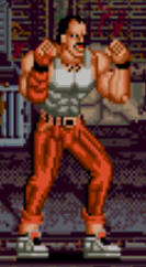 Watch him punch! Watch him chop! Watch him do it for a full minute 'fore you drop! (rhyming score- 0 points)